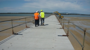Long Jetty - Deck Panels in Place Two
