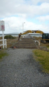 Long Jetty - Beginning of Works