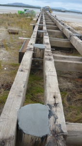 Long Jetty - Preparing Planks